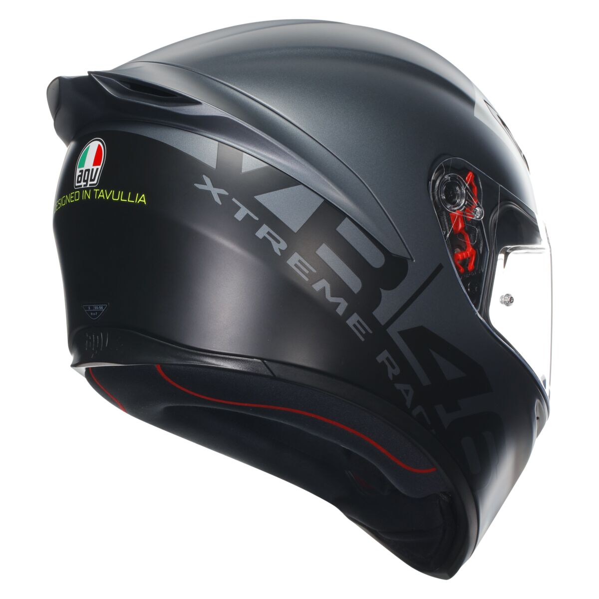 Casco AGV K1 S Limit 46 Matte, certificacion DOT y ECE22.06