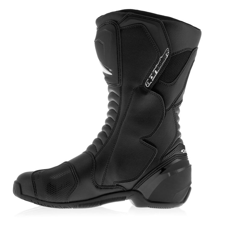 Botas Alpinestars SMX S WP, certificacion CE, resistentes al agua, proteccion en punta del pie-talon-espinilla y planta del pie, slider para conducción deportiva - Imagen 3