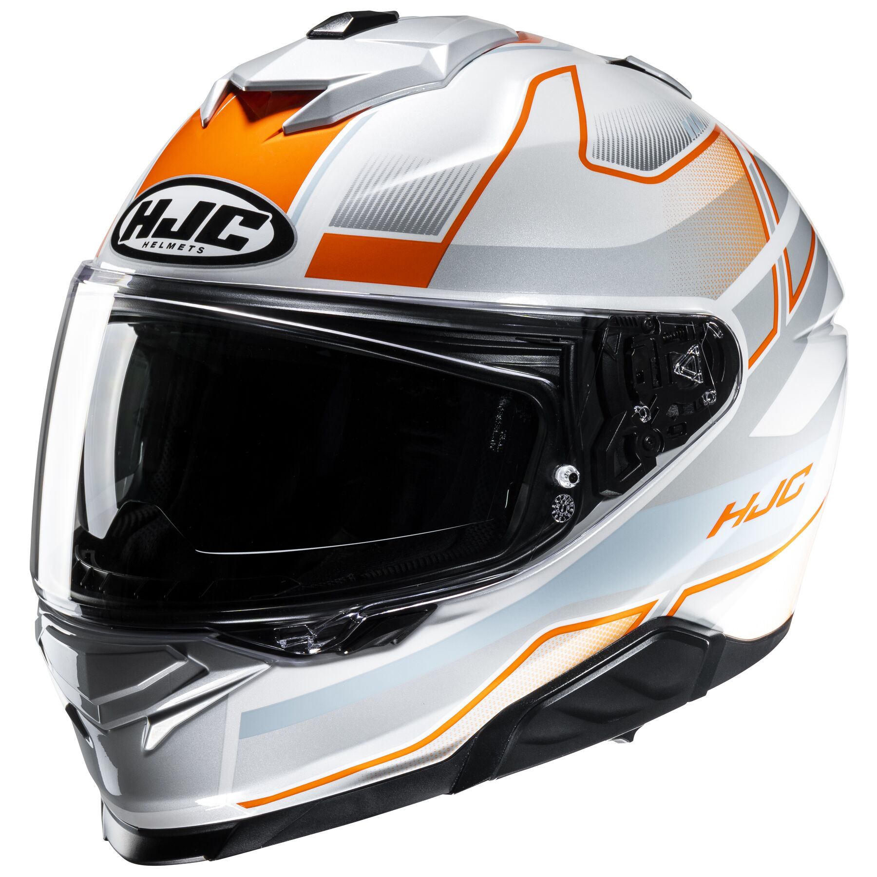 Casco HJC i71 Iorix Helmet, certificacion DOT y ECE22.06, policarbonato, lentes internos oscuros, cierre doble D - Imagen 3