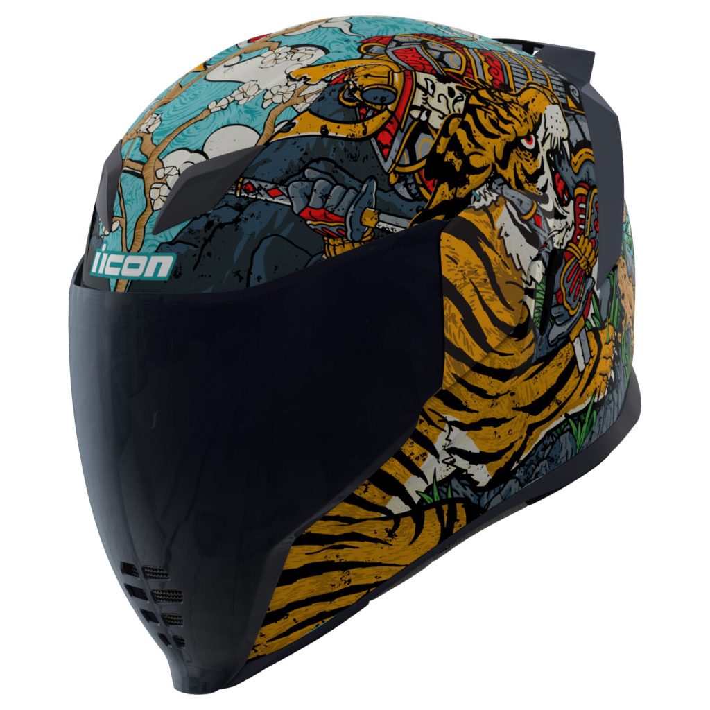Casco Icon Airflite Mips EDO, policarbonato, certificacion ECE 22.06 y DOT, Icon no se empaña, incluye visera negra y lentes internos oscuros, espumas absorbentes de humedad