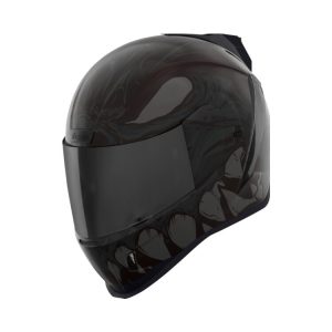 Casco Icon Airform Mips Manik'RR, policarbonato inyectado, certificación DOT y ECE 22-06, incluye visera negra y lentes internos oscuros, Icon no se empaña, espumas absorbentes de humedad
