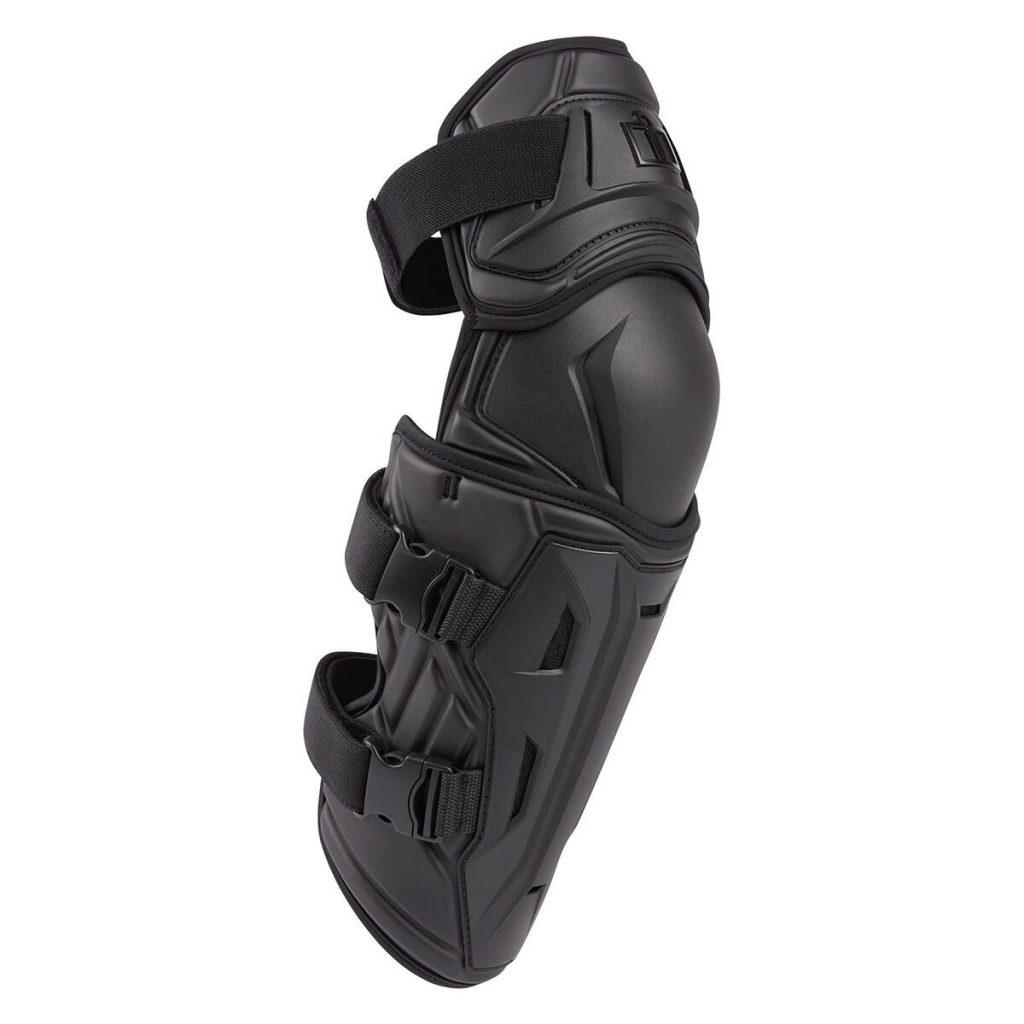Rodilleras Icon Field Armor 3, certificación clase C nivel 1, ajustables, articuladas, D3O