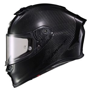Casco Scorpion EXO-R1 Air Carbon, fibra de carbon, certificacion DOT y ECE 22.06, protección del 95 % contra rayos UV-A y UV-B, pinlock y visera negra incluida