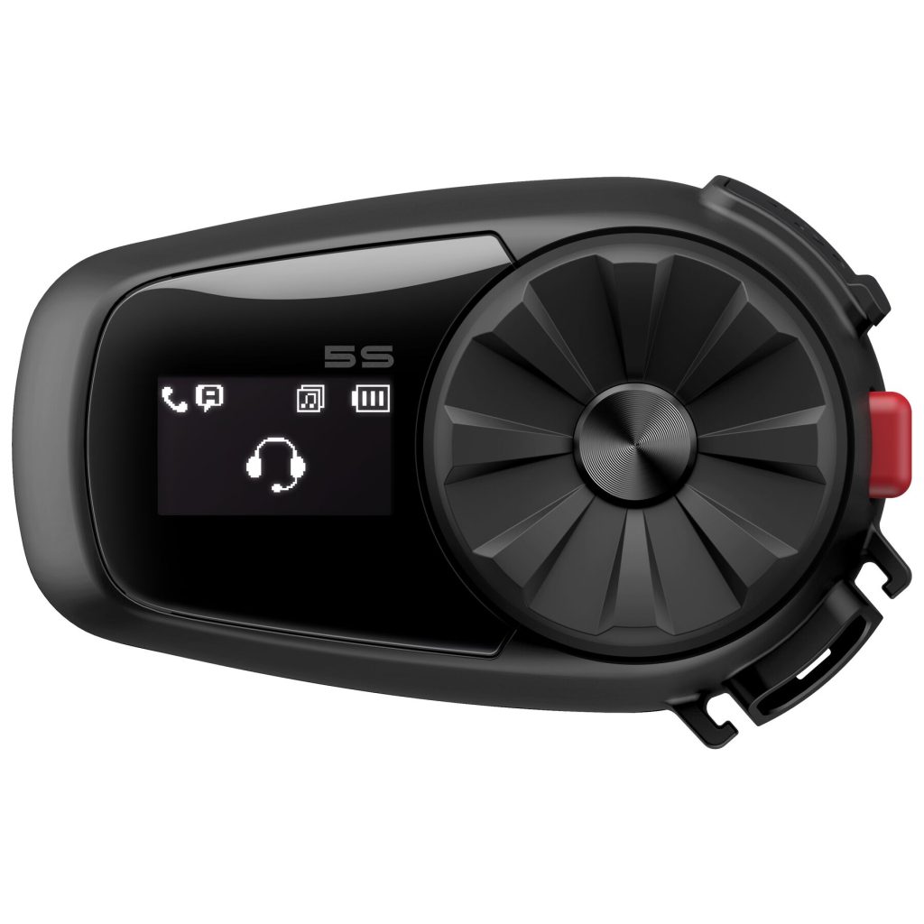 Intercomunicador Sena 5S Bluetooth Headset Dual Pack, alcance maximo 700m, navegacion GPS, 7h de bateria, carga rapida, 100% contra agua