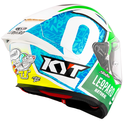 KYT R2R Foggia Misano 2021, certificacion ECE 22.06 y DOT, termoplástico avanzado ADT, cierre doble D, lentes internos oscuros - Imagen 6