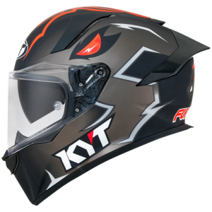 KYT R2R Fury 29 Matte, certificacion ECE 22.06 y DOT, termoplástico avanzado ADT, cierre doble D, lentes internos oscuros