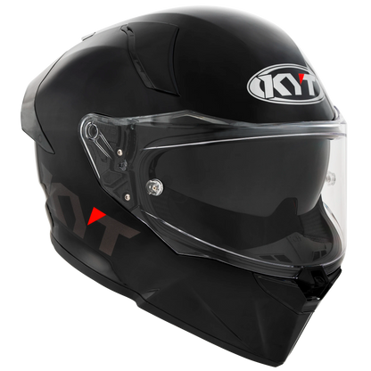 KYT R2R Negro Brillante, certificacion ECE 22.06 y DOT, termoplástico avanzado ADT, cierre doble D, lentes internos oscuros - Imagen 4