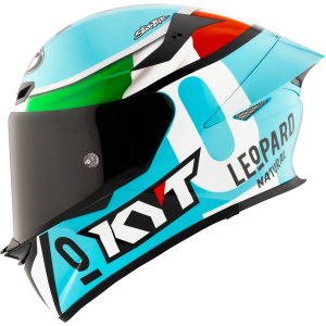 KYT TT Revo Leopard Replica Tri-Color