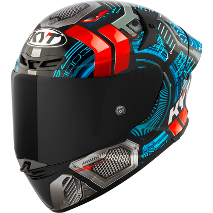 Casco KYT TT Revo Synchotron, certificacion ECE 22.06 y DOT, termoplástico avanzado ADT, cierre doble D - Imagen 2