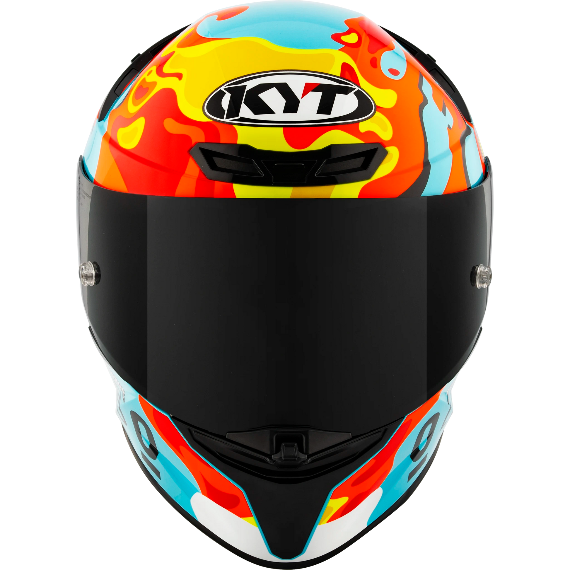 Casco KYT TT Revo Leopard Aragon, certificacion ECE 22.06 y DOT, termoplástico avanzado ADT, cierre doble D - Imagen 3