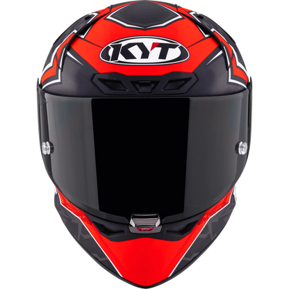 Casco KYT KX-1 Race GP Nicolo Bulega 2025 Matte, Certifiacion ECE 22.06/FIM, fibra tricomposite y aramida, cierre de visera de carreras, 1450 g - Imagen 3