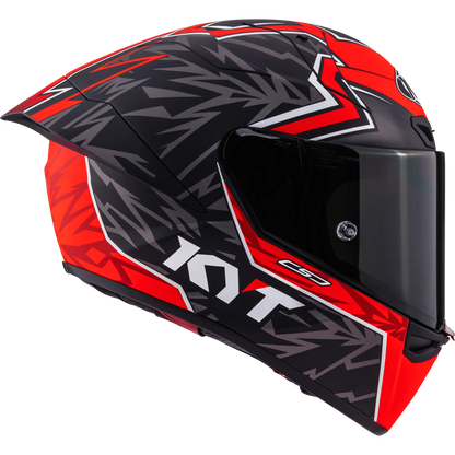 Casco KYT KX-1 Race GP Nicolo Bulega 2025 Matte, Certifiacion ECE 22.06/FIM, fibra tricomposite y aramida, cierre de visera de carreras, 1450 g - Imagen 6