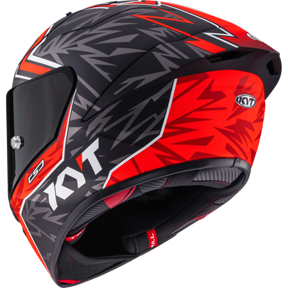 Casco KYT KX-1 Race GP Nicolo Bulega 2025 Matte, Certifiacion ECE 22.06/FIM, fibra tricomposite y aramida, cierre de visera de carreras, 1450 g - Imagen 9