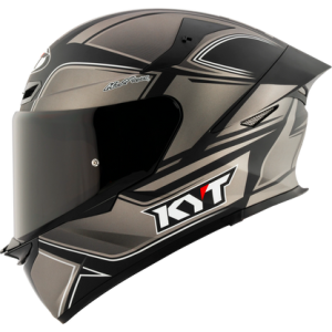 Casco KYT TT Revo Tourist Gris Matte, certificacion ECE 22.06 y DOT, termoplástico avanzado ADT, cierre doble D