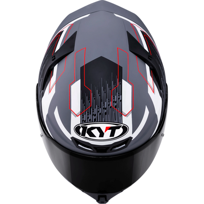 Casco KYT TT Revo Speeding Gris Matte, certificacion ECE 22.06 y DOT, termoplástico avanzado ADT, cierre doble D - Imagen 4