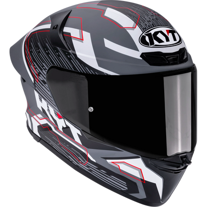 Casco KYT TT Revo Speeding Gris Matte, certificacion ECE 22.06 y DOT, termoplástico avanzado ADT, cierre doble D - Imagen 5