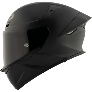 Casco KYT TT Revo negro matte, certificacion ECE 22.06 y DOT, termoplástico avanzado ADT, cierre doble D