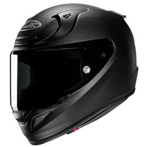 Casco HJC RPHA 12N Negro Matte, fibra de carbon y fibra de vidrio, certificacion ECE22.06 y DOT, visera negra y pinlock incluido, bloqueo de visera para mayor seguridad en conducción deportiva