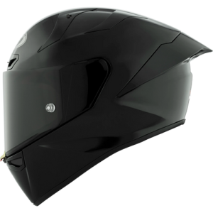 Casco KYT KX-1 Race GP Carbon Negro Brillante, Certifiacion ECE 22.06/FIM, fibra tricomposite y aramida, cierre de visera de carreras, 1450 g