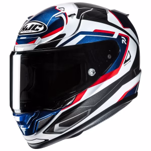 Casco HJC RPHA 12N Brels Brillante, DOT y ECE 22.06, fibra de carbon y fibra de vidrio, incluye visera negra y pinlock, ventilacion bloqueo de visera para mayor seguridad en conducción deportiva